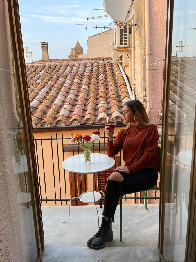 Al Cortile Lägenhet Cefalù Exteriör bild